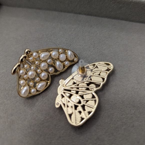 Butterfly earrings - Picture 2 of 4